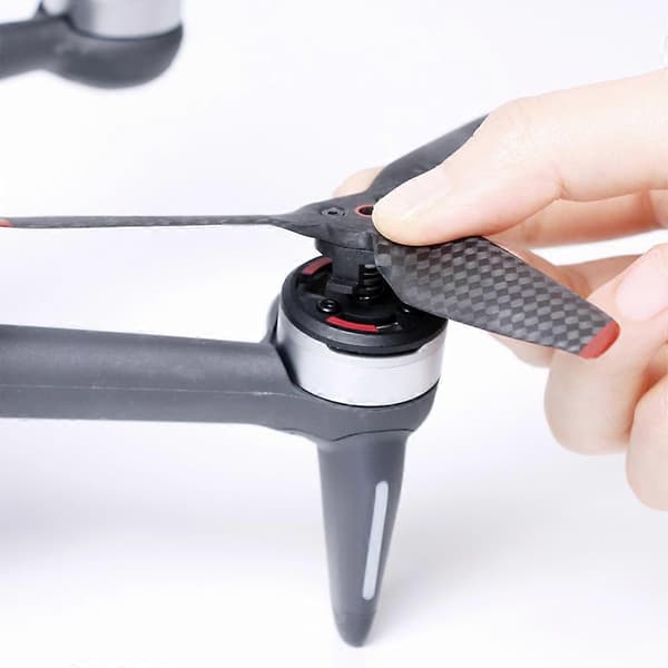 Kolfiberpropeller med låg ljudnivå och snabbavlossning för D-JI FPV Combo Drone