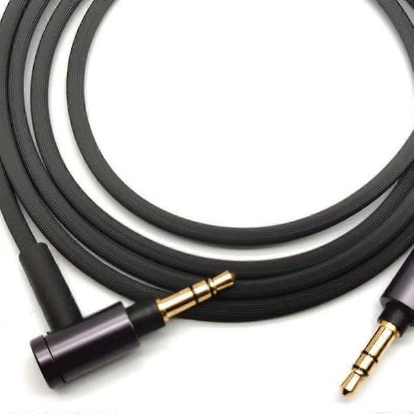 3,5 mm lydkabel til Sony Wh-1000 Xm2 Xm3 Xm4 (sort uden mikrofon)