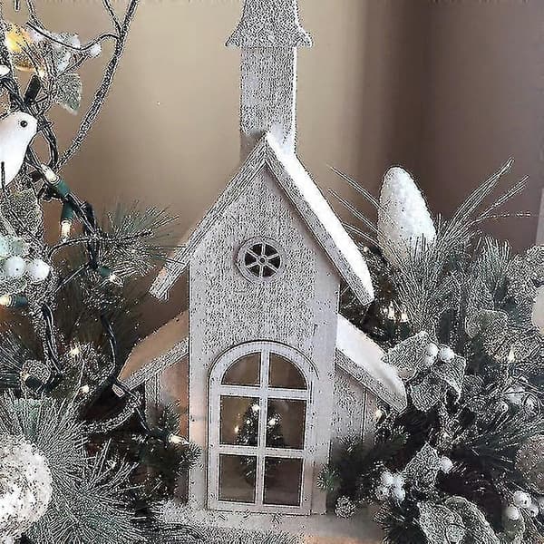 Birke-Pinjekone Midtpunkt Julebordssæt Vinter Hjemmeindretning