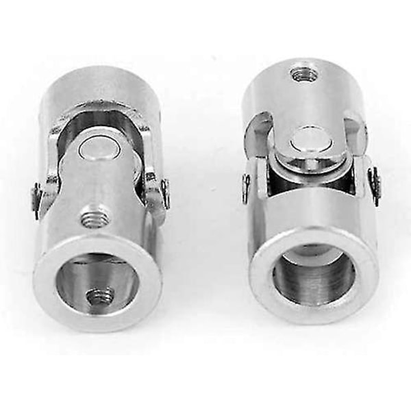 2 st 8*8mm U-led kulledaxel Universalaxel för båtbil Diy-tillbehör Silver