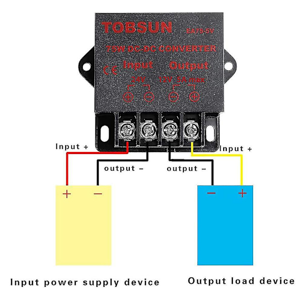 DC 24V - DC 12V 5A 60W Alastimenninjännite Muuntaja Jännitteen Säätö Moduuli -GSL