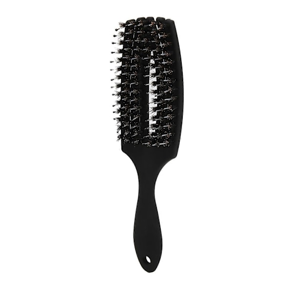 Böjd Vented Paddelborste Scalp Massage Avtraslande Borste Stylingverktyg för Vått Torrt Lockigt Rakt Hår