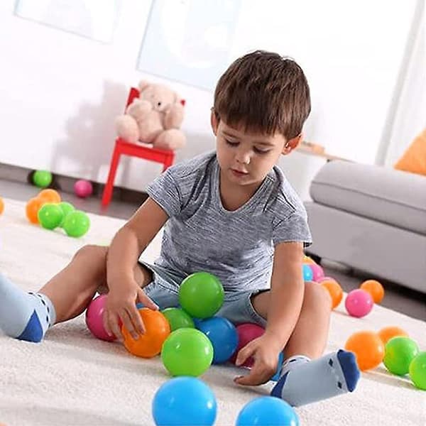 5 stk. Dream Balls, Dream Balls Gløder I Mørket Og Klæber, Dream Balls Der Kommer Tilbage, Stressaflastende Bolde, Tilfældig Farve 10pcs