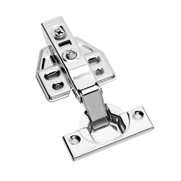 10 stk. Dørhængsler Skab, rustfrit stål Skabshængsler, tykkelse hardware tilbehør silver full overlay