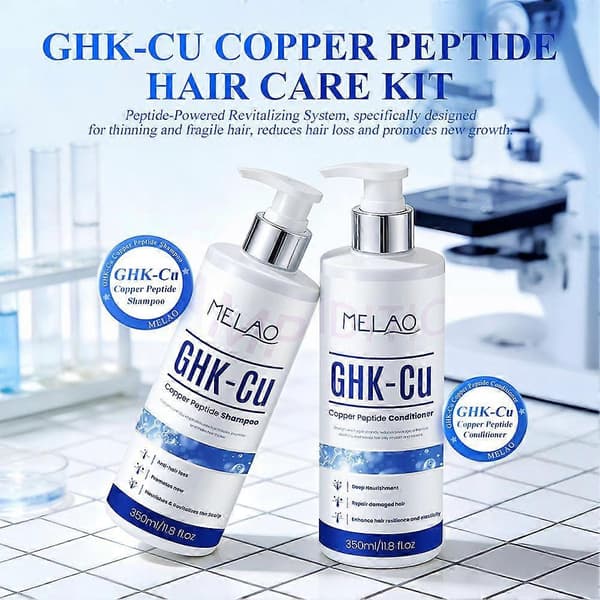 GHK-Cu Kopparpeptid Hårvård - Schampo & Balsam Set shampoo 350ml