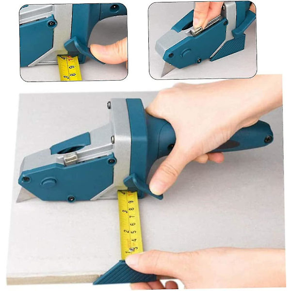 Gipsplade Værktøj Med Målebånd Træbearbejdning Markør Gipsplade Skum Plade Slitter Hardware Værktøjer Slicer1set Juni 6.15