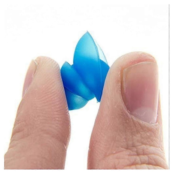 10 Par Silikonöronproppar I Plastfodral Mjuka Återanvändbara Tvättbara Nrr 28db För Sömn Simning Ljudreducering Hörselskydd Resor Snarkning S