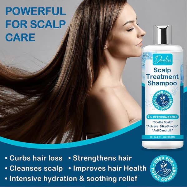 Danliss Shampoo mod Seboroisk Dermatitis, Shampoo mod Psoriasis, Behandling mod Seboroisk Dermatitis