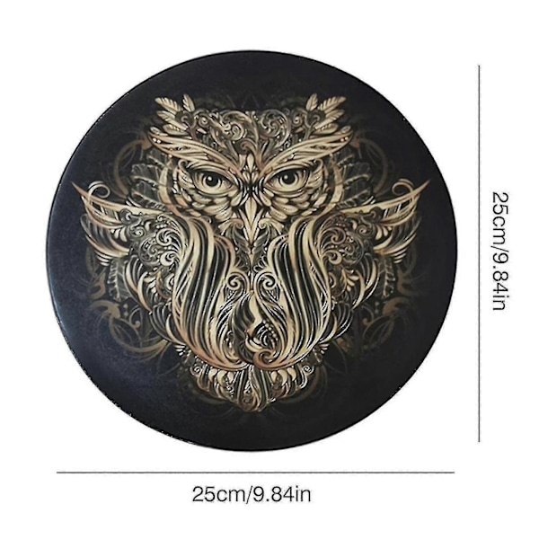 Shamaanirumpu Tamburiini Musiikki R 25cm Rumpu Musiikki Tamburiini -DGZD crow drum