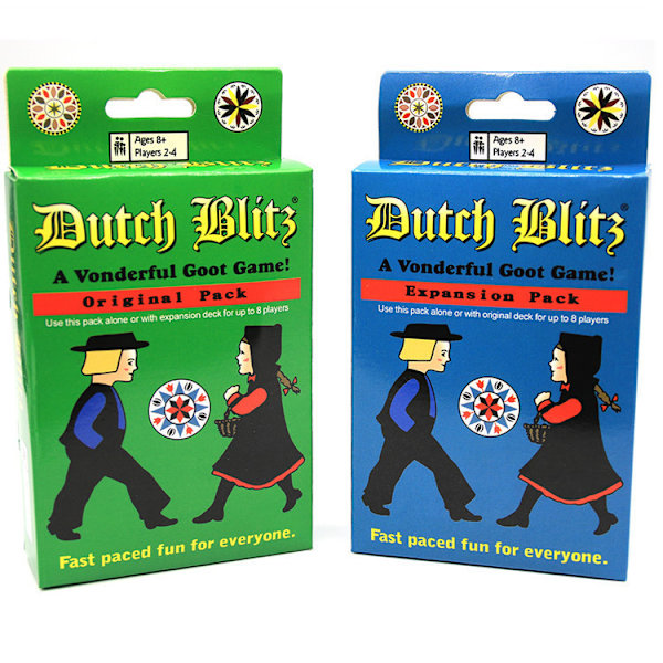 Dutch Blitz Dutch Blitz basics plus expanded family party game cards