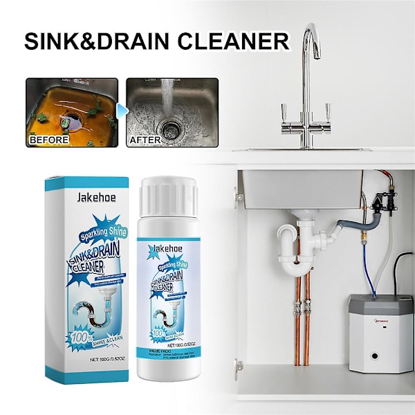 Rörrensare Starkt Upplösande Avloppsgolvavlopp Dagligt Underhåll Rördeodorant Dredge Bloc 2pcs