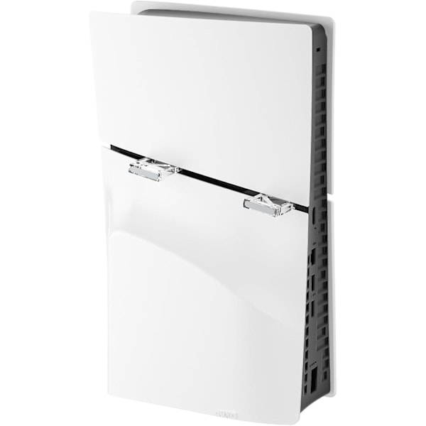Horisontellt Stativ för PS5 Slim Konsol, 2-pack Bas Hållare PS5 Slim Stöd Konsol Speltillbehör för PS5 Slim Disc/ Digital Editioner b