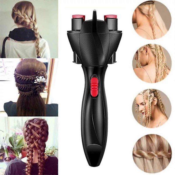 Automatic Hair Braider, Electric Hair Braiding Machine Hair Twisters With 360 Degree Rotates Hair Clip Head For Hair DIY, Magicing Roller Styling Tool