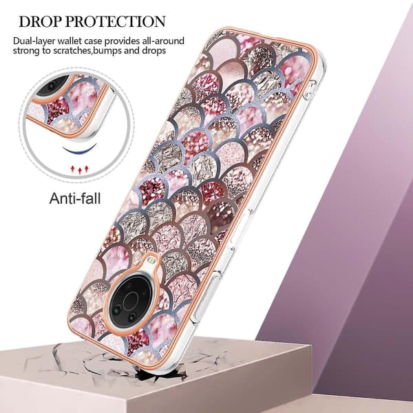 Imd Tpu -kotelo Nokia G10 / G20 -GLS pink