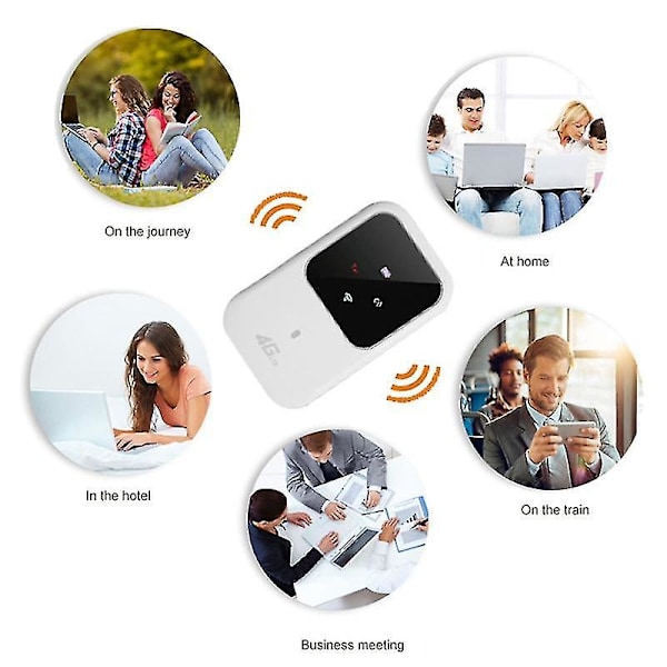 4G trådløs router mobil bærbar wifi bildeler med sim-kortslot 150mbps Lte Mifi Modem Mobile May 5.30