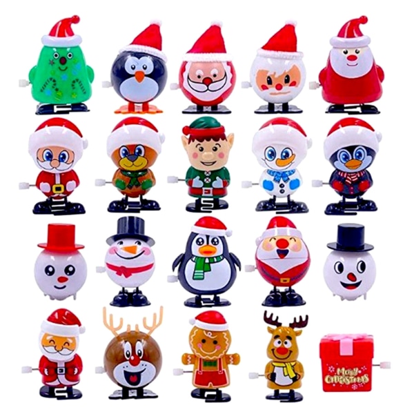 Jultomte älg snögubbe julvev leksak julklapp Style 2