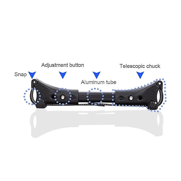 3 stk. Twin Baby Stroller Connector Universal Joints Infant Cart Strap Linker Hook