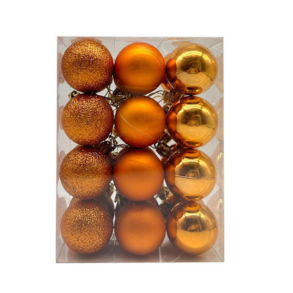 Julepynt 3cm Juletre L Kule Henge Hjem Fest Ornament Dekor g
