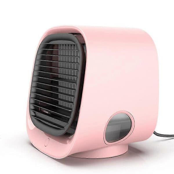 Mini USB 7 Farve Befugtende Negativ Ion Luftkøler Køleventilator -DGZD green