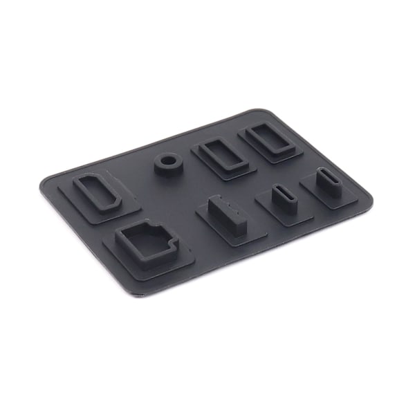 8-pack Silikon Dammskydd för PS5 Slim Konsol, PS5 Slim USB HDMI-gränssnitt Dammskydd Dammskyddsplugg för PS5 Konsoltillbehör 3set - 24pcs