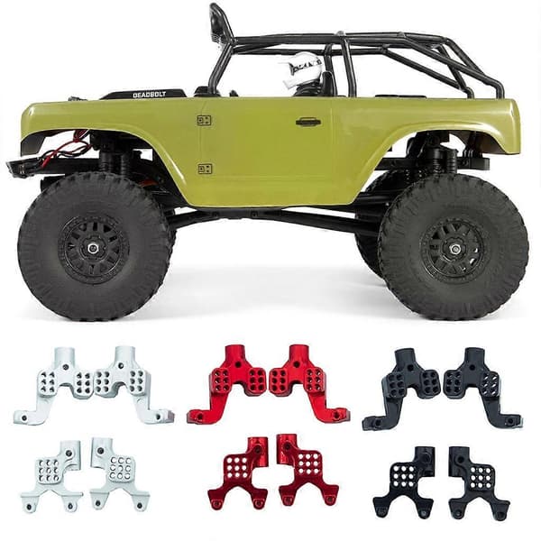 DIY Legetøjsmodel Ophængningssæt RC Crawler Transmissionsplade Legetøjsinternt Udstyr silver