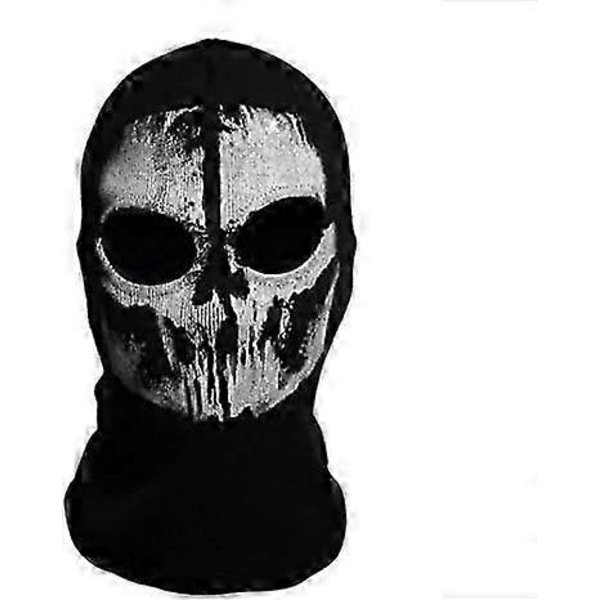 Unisex Ghost Print Sukkahuivimaskit Hyvä Sotapeliin Halloween Cosplay Tulostus-3 -CNSZ