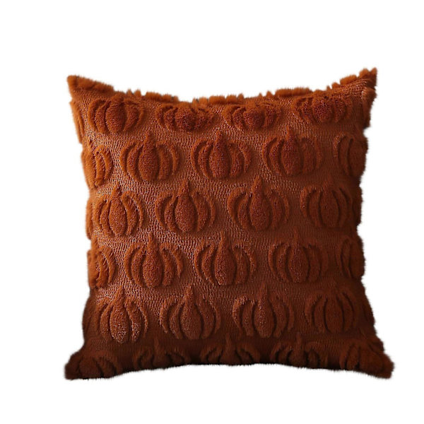Halloween Dekor Utendørs Halloween Premium Pumpekin Pute Trykt Polyester Pute Pumpekin Pute Stue Sofa Dekorasjon bw