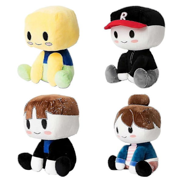 Blox Buddies Plys, 12\" Blox Buddies Noob Buddy Plushie Legetøj Til Fans Og Venner Smukt Plys Dukkegaver yellow girl