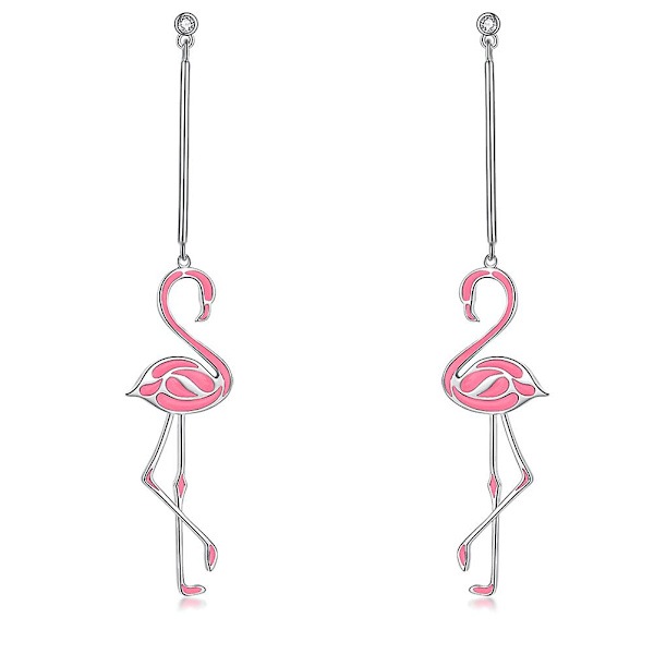 Dame Stud Øredobber Dame Flamingo Øredobber Flamingo Øredobber Smykker Øredobber Dame