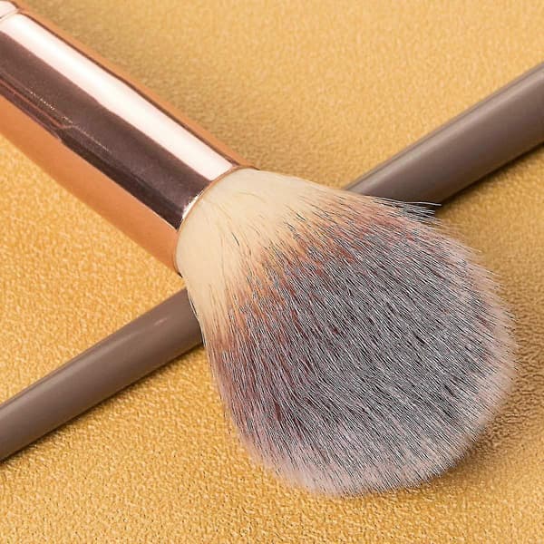 Foundation Makeup Børste, Dobbeltendet Makeup Børster Til Blanding Af Flydende Puder, Concealer Creme Kosmetik, Blush Børste
