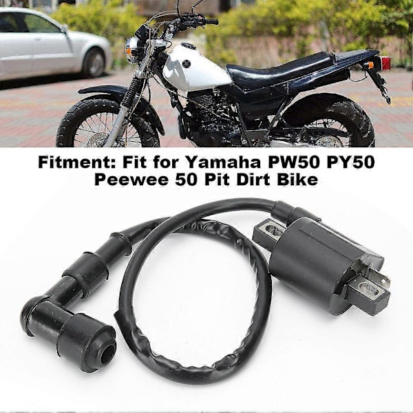 Tændspole Tændrørskabel Passer til Yamaha PW50 PY50 Peewee 50 Pit Dirt Bike