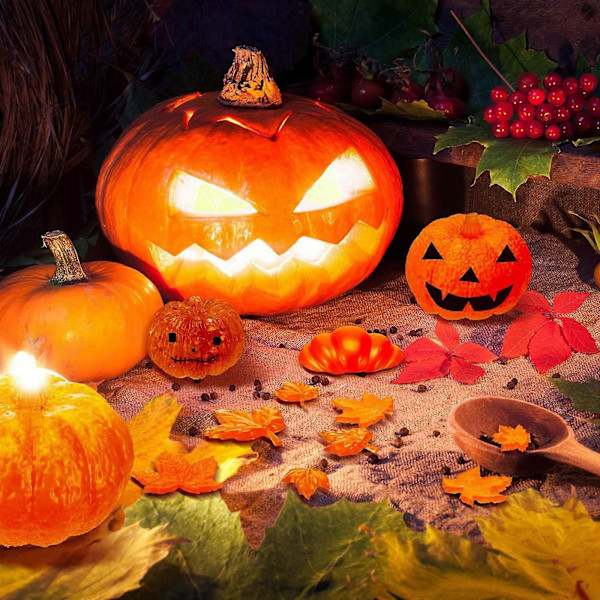 Halloween-asuja lasten Halloween-hartsi-aromaterapia-kipsi-kurpitsa-kynttilämuotteja kakku-silikonimuotteja kurpitsa-muotteja sarja kurpitsa-epoksihartsi-muotteja kiitos