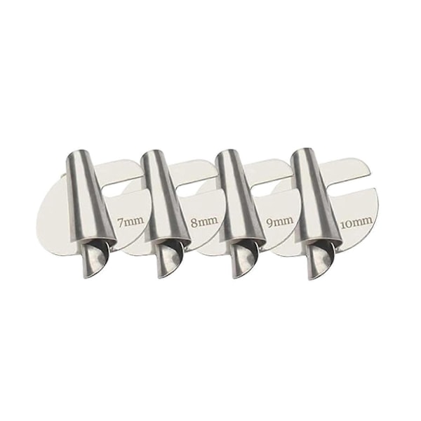 Universal Symaskinsrullefotsats - [3-6 mm] - Bred Rullefotsfot, Symaksinstryckarfot