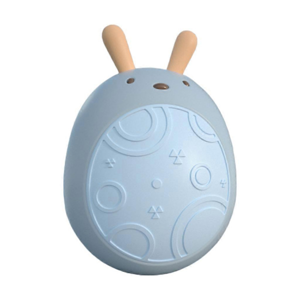 Söt Kaninformad Snurrmusik Tumlare Baby Skramla Toddler Leksak Doll blue