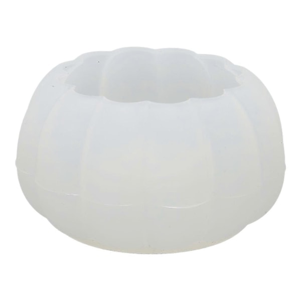3D Pumpa Ljusformar Mycket Transparent Tjocknade DIY Återanvändbara Halloween Ljusformar för Brickor J