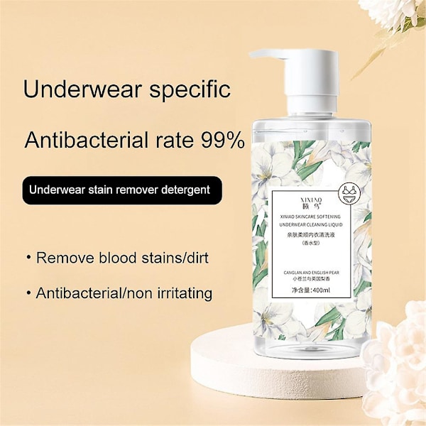 Tvättsprit för Underkläder Gravida och Baby Underkläder Rengöring Azure Orchid och English Pear&peach freesia