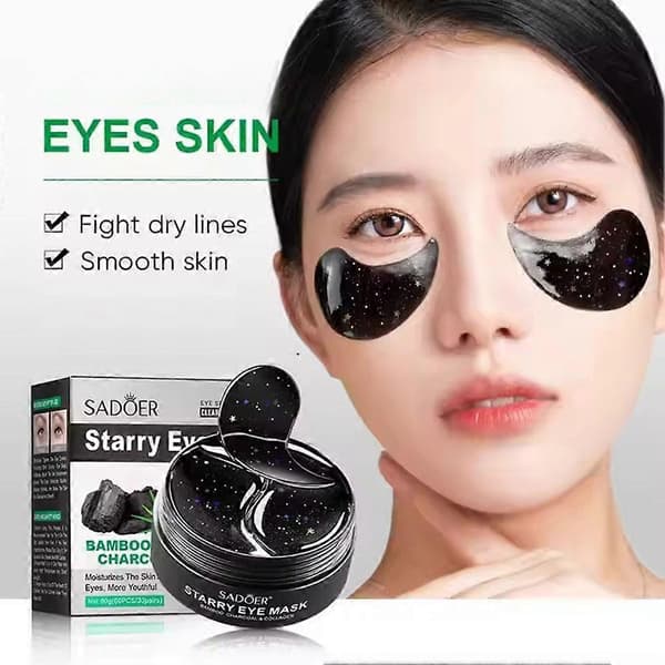 SADOER Starry Black øyemaske