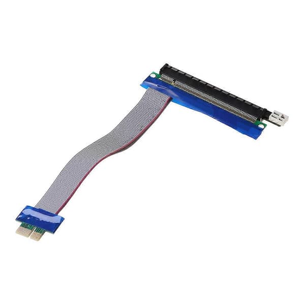 Fleksibel Flat Cable PCIe PCI Express 1x Til 16x Forlenger Riser FFC PCI-E 1x-16x