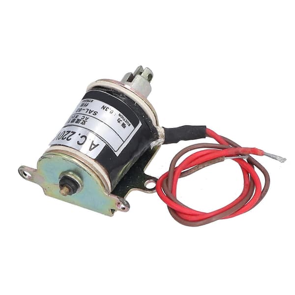 BERM Push Pull Elektromagnet Rørformet Træk Solenoid 0,3N Sugning 10mm Slag SAL?02 AC220V