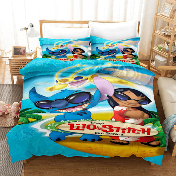 Tecknad animation Stitch-serie sängkläder täcke tre delar Stitch-20 173*218cm two-piece set weight 0.8kg