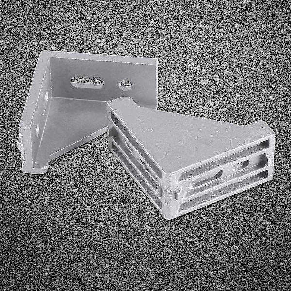 5 st Aluminiumlegering Höger Vinkel L-formad Hörnfäste 58x58mm*28mm