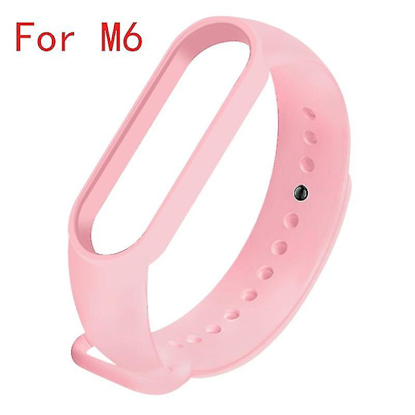 Band för Xiaomi Mi Band 6 5 4 3 2 Silikon Armband Armband Ersättning för Xiaomi Band 5 6 Miband 4 3 2 Handledsfärg Mjukt Band -GSL for mi band 6793