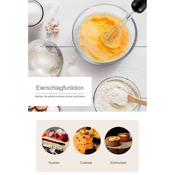 2024 Ny 4 i 1 Nedsänkbar Handstavsmixer Mixer Matberedare Elektrisk Köttkvarn Visp Juicepress -JRCH