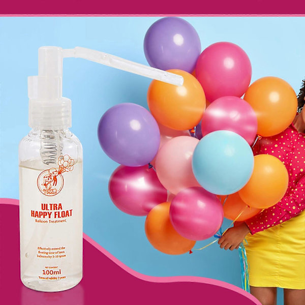 100ml Helium Flytande Flytkraft för Födelsedag Bröllop Ökar Flytande Helium Skyddsvätska