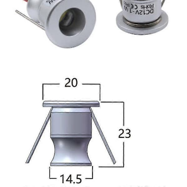 LED Nedfelt Spotlight/Nedfelt Spotlight