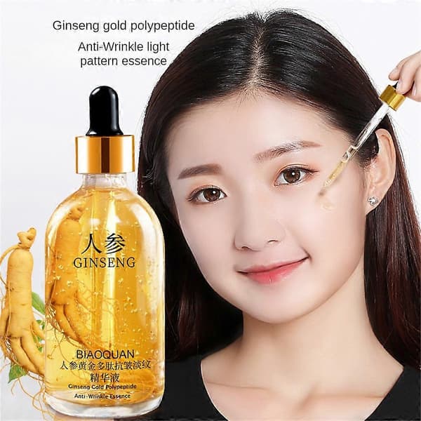 1-5x Ginseng Gold Polypeptide Anti-aging Essence Ginseng Anti-rynk Essence 2PCS