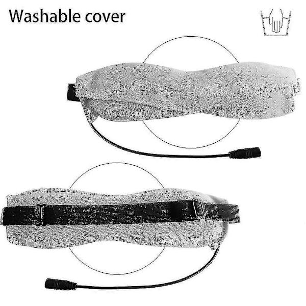 Uppvärmd ögonmask, för behandling av stye blefarit med linfrö, varm terapi för att rensa körtlar, lindra torra ögon, chalazion, stye, MGD och grey
