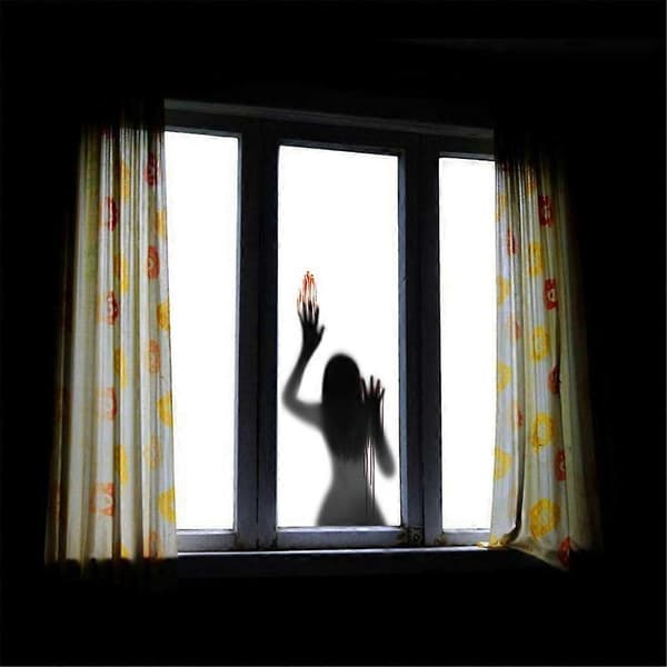 Halloween Glasdekaler Vardagsrum Sovrum Kylskåp Dekorativa Väggdekaler