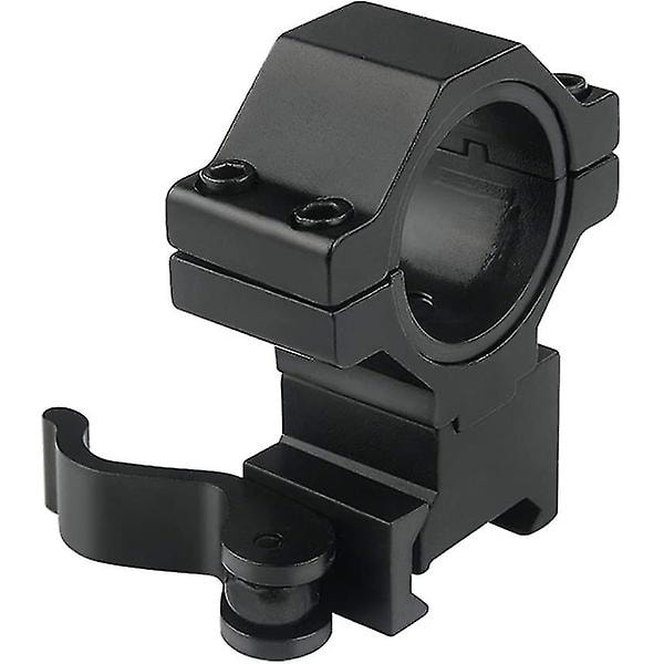 25,4 mm 1'/30 mm Hurtigutløser Kikkertsikte Konverteringsringer Ring, 20 mm Weaver Picatinny for Infrarød Nattsyn Kikkertsikte Lommelykt ZD B2