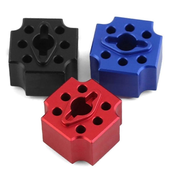 Metallisk Differential Spool (spärr) Nav för Differentialhus 1/8 Sledge, svart